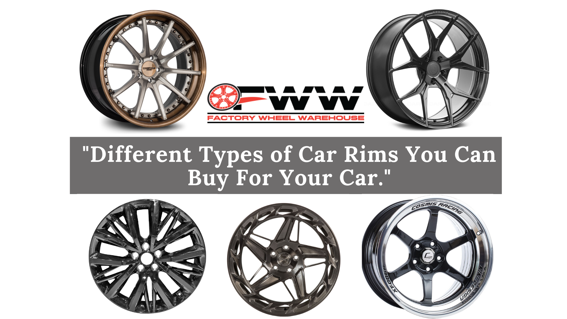 Different Types of Car Rims You Can Buy For Your Car