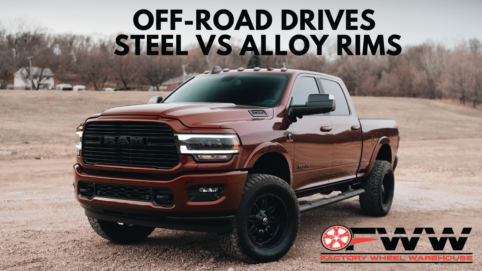 Choosing Off road wheels made safer for you: Steel Rims vs Alloy Rims