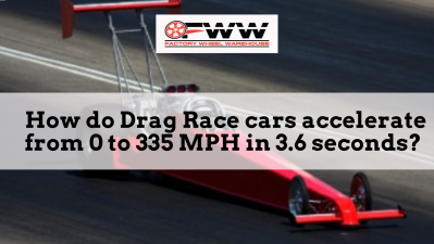 How Drag Race cars accelerate from 0 to 335 MPH in 3.6 seconds?  